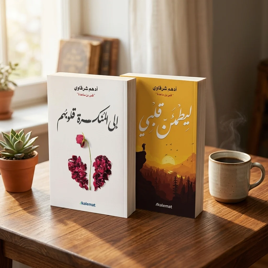إلى المنكسرة قلوبهم + ليطمئن قلبي — ثنائية أدهم شرقاوي