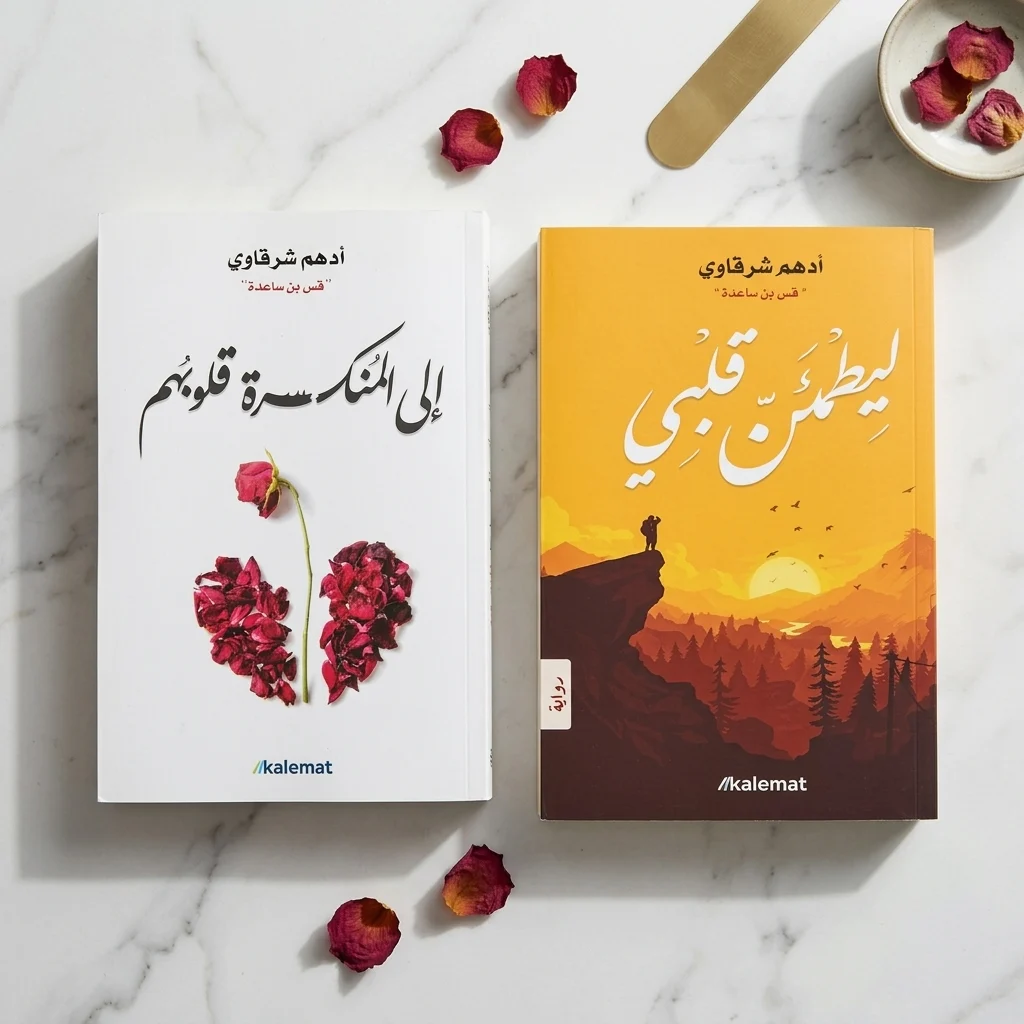إلى المنكسرة قلوبهم + ليطمئن قلبي — ثنائية أدهم شرقاوي